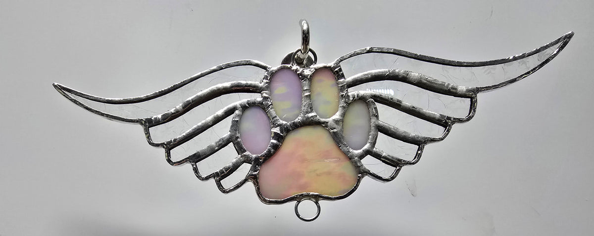 Paw Print with Wings