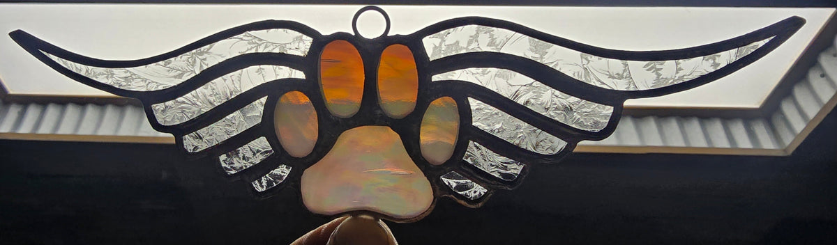 Paw Print with Wings