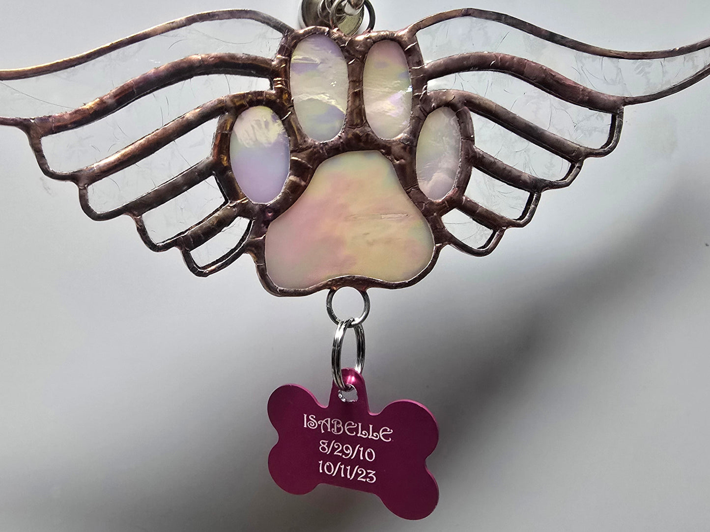 Paw Print with Wings