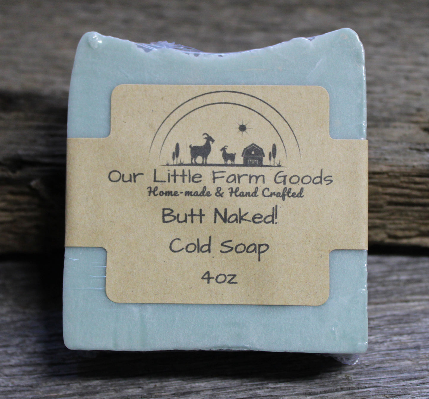 Butt Naked! Cold Process Soap Bars