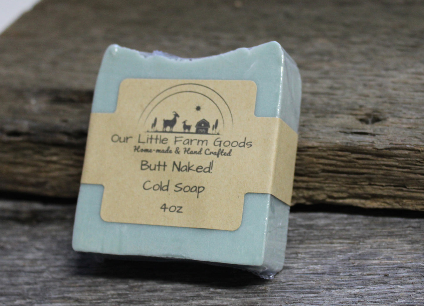 Butt Naked! Cold Process Soap Bars