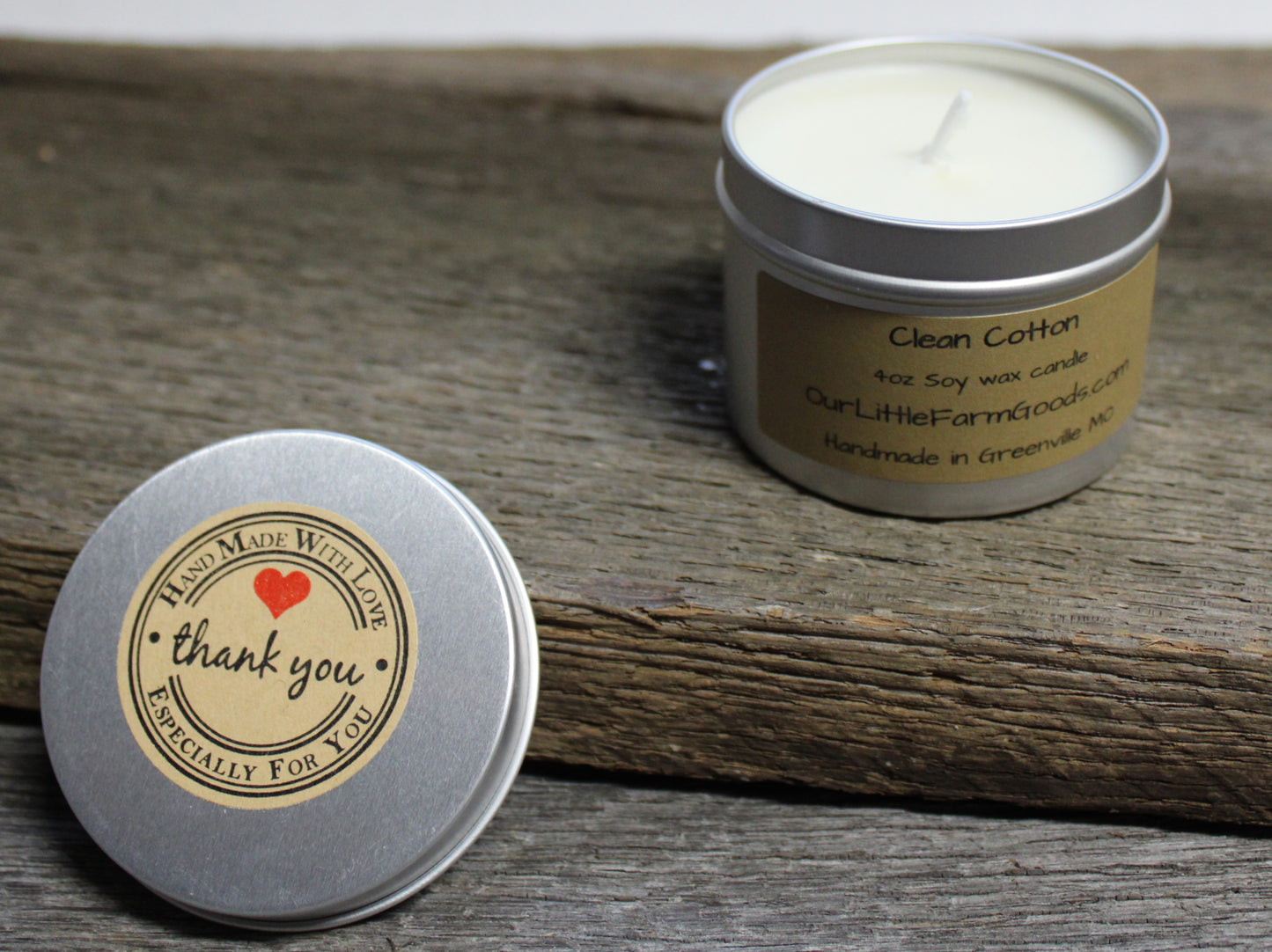 Clean Cotton Candle 4oz