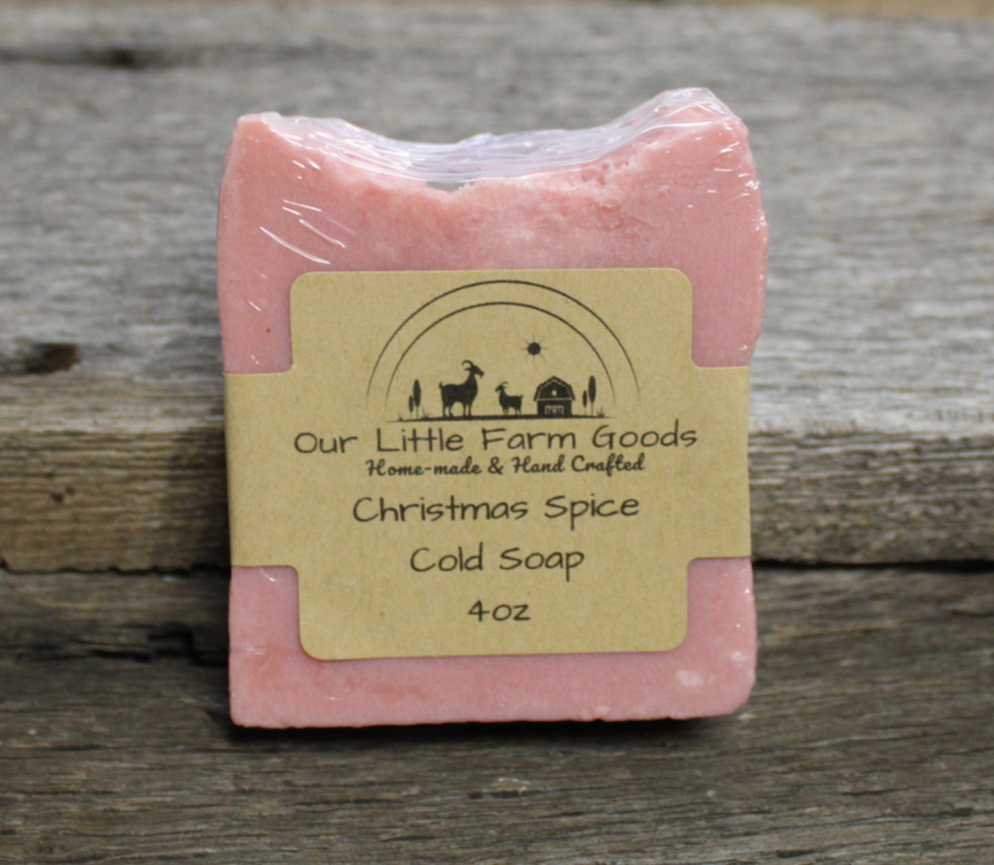 Christmas Spice Cold Process Soap Bars