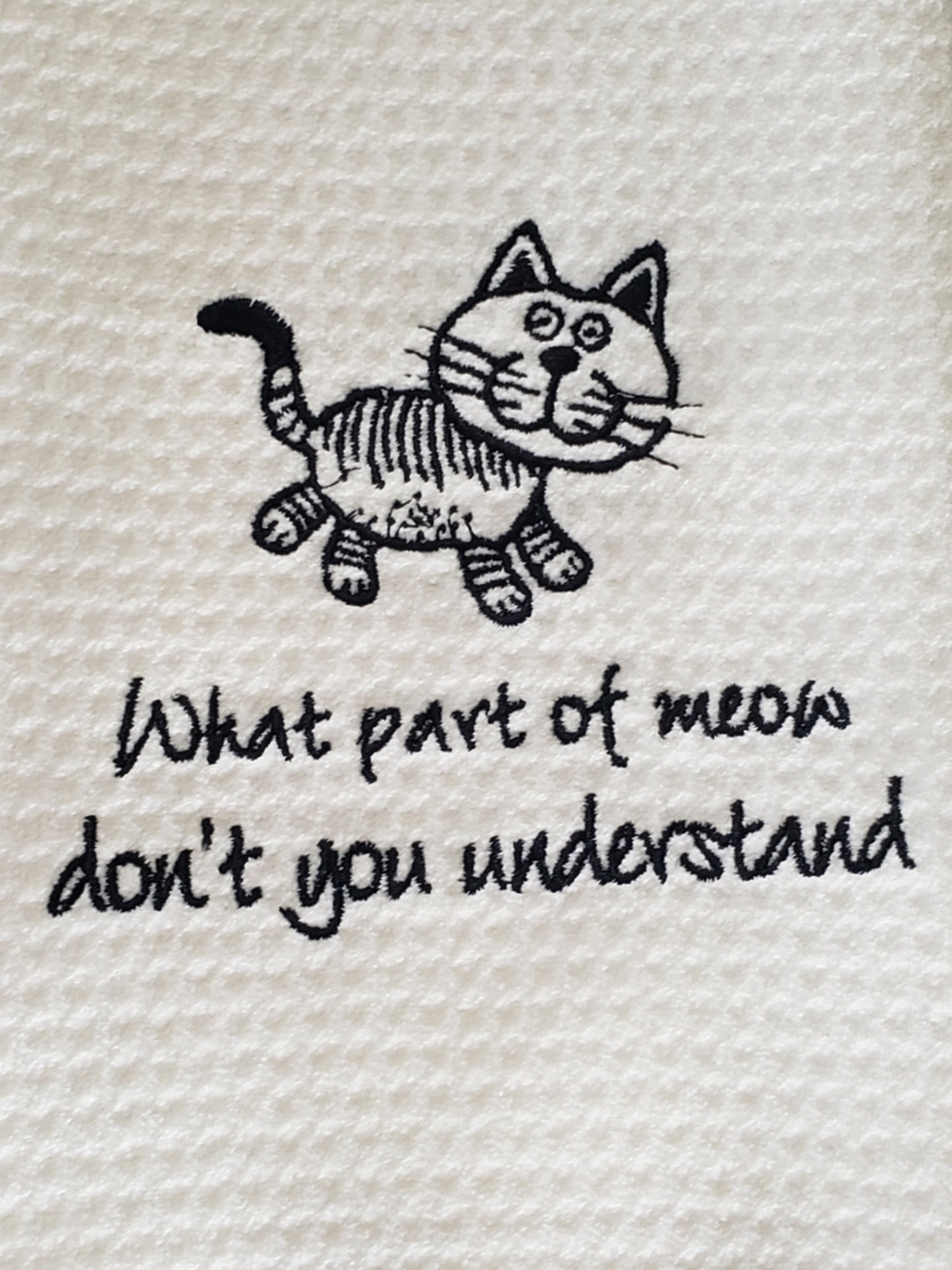 Meow Towel