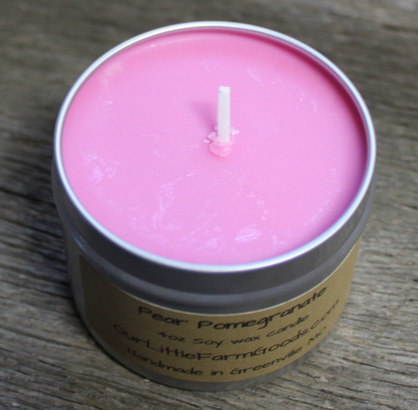 Pear Pomegranate Candle 4oz