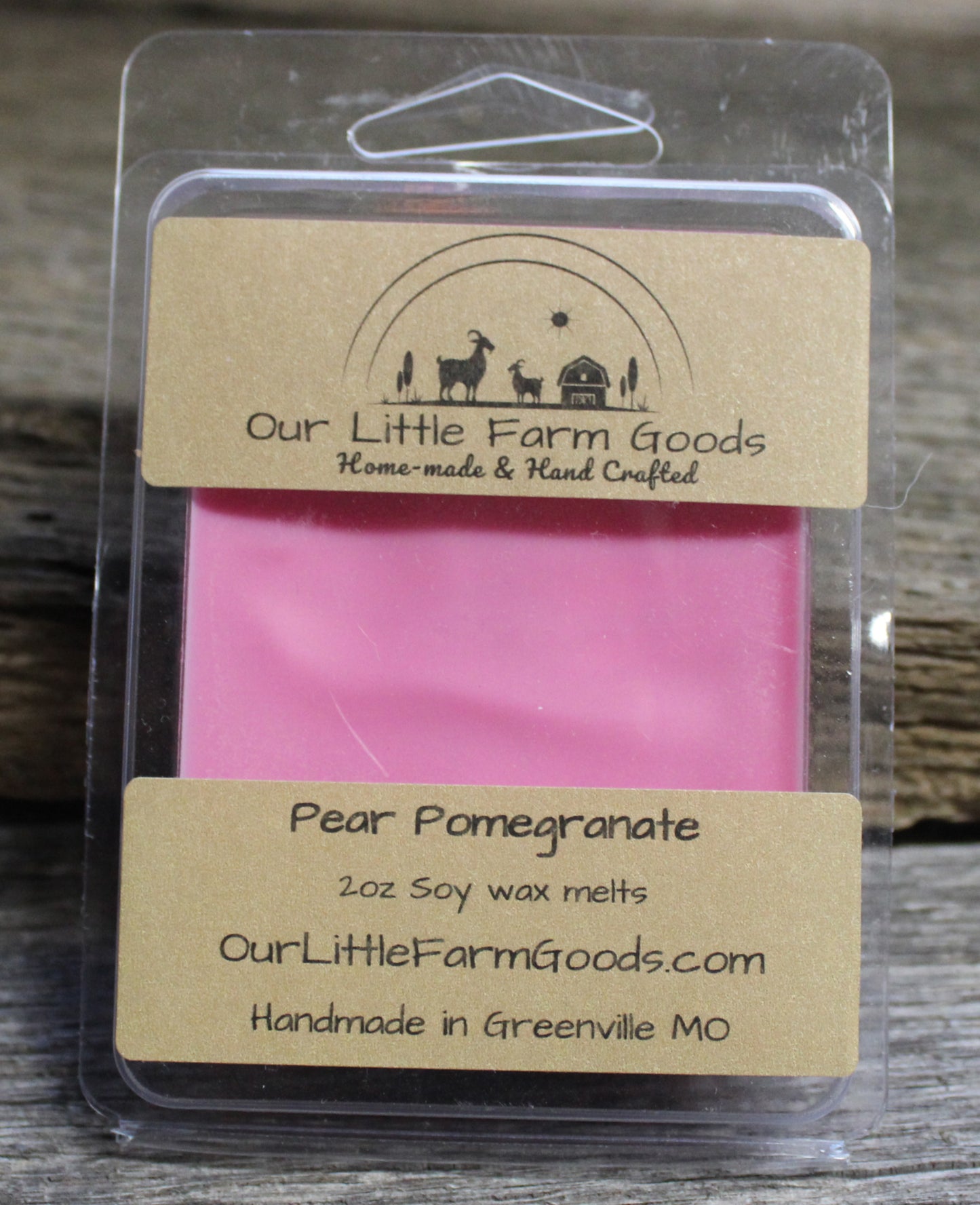 Pear Pomegranate Melts