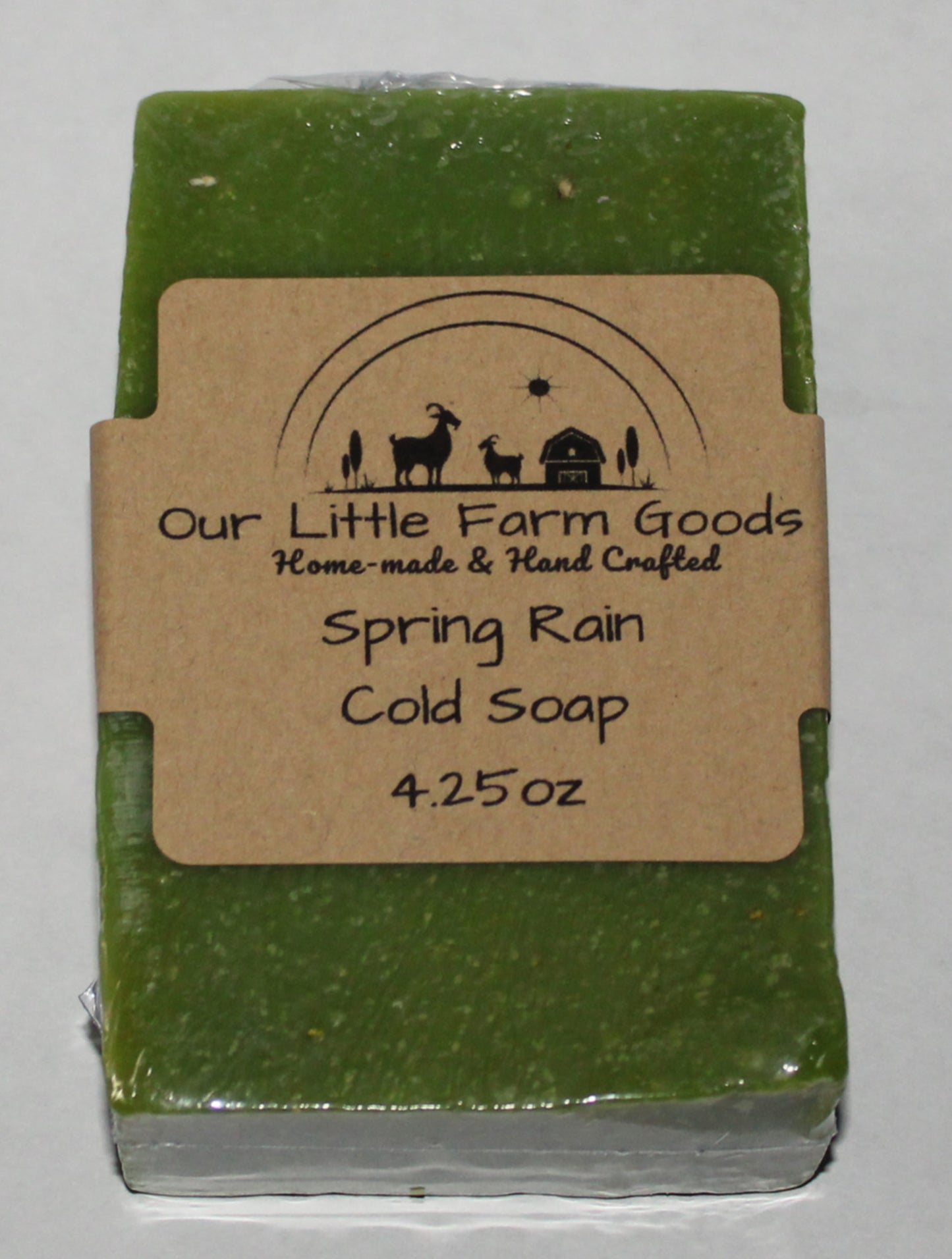 Spring Rain Cold Process Soap Bars