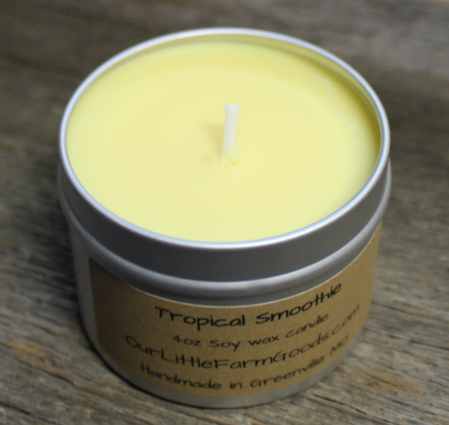 Tropical Smoothie Candle 4oz