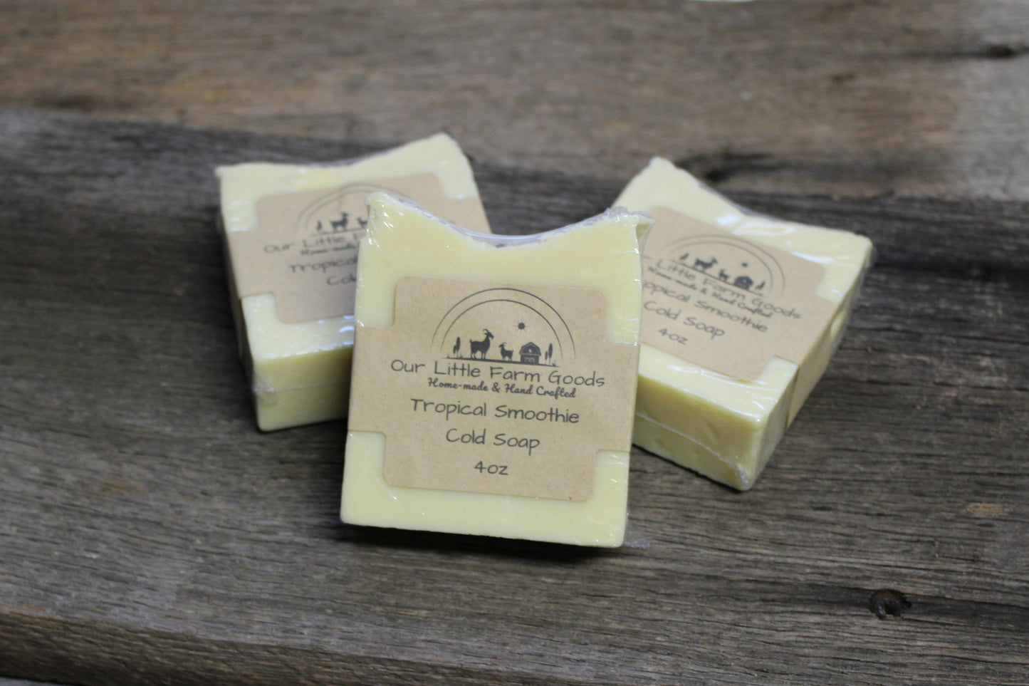 Tropical Smoothie Cold Process Soap Bars