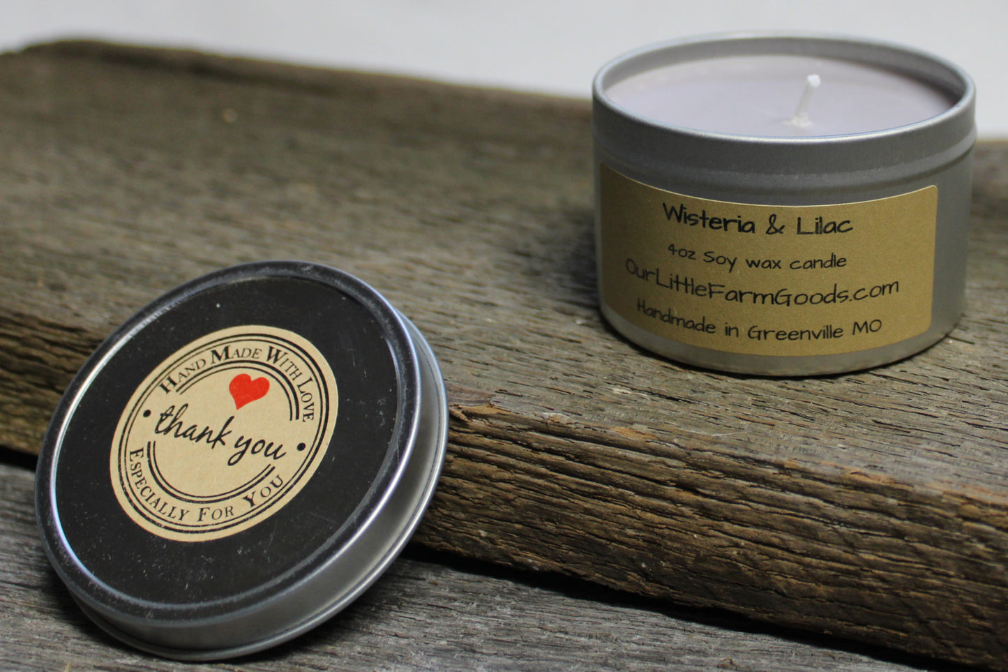 Wisteria and Lilac Candle 4oz