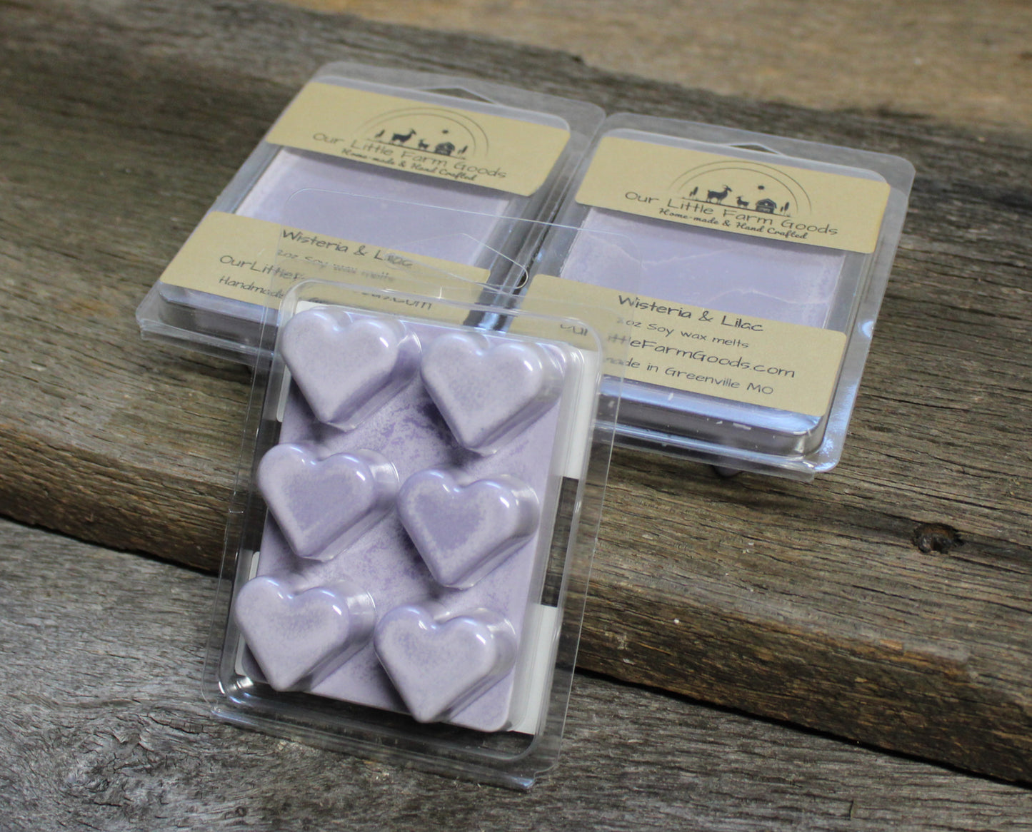 Wisteria and Lilac Melts