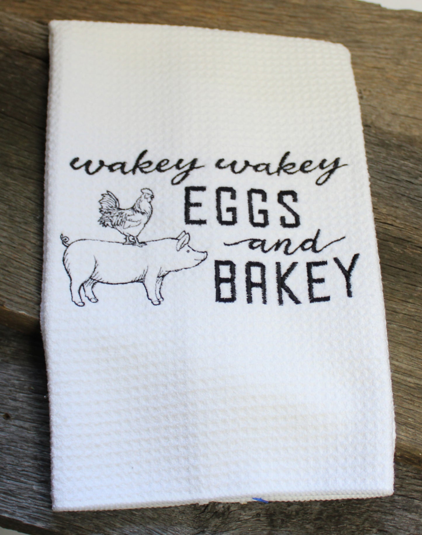 Wakey Wakey towel