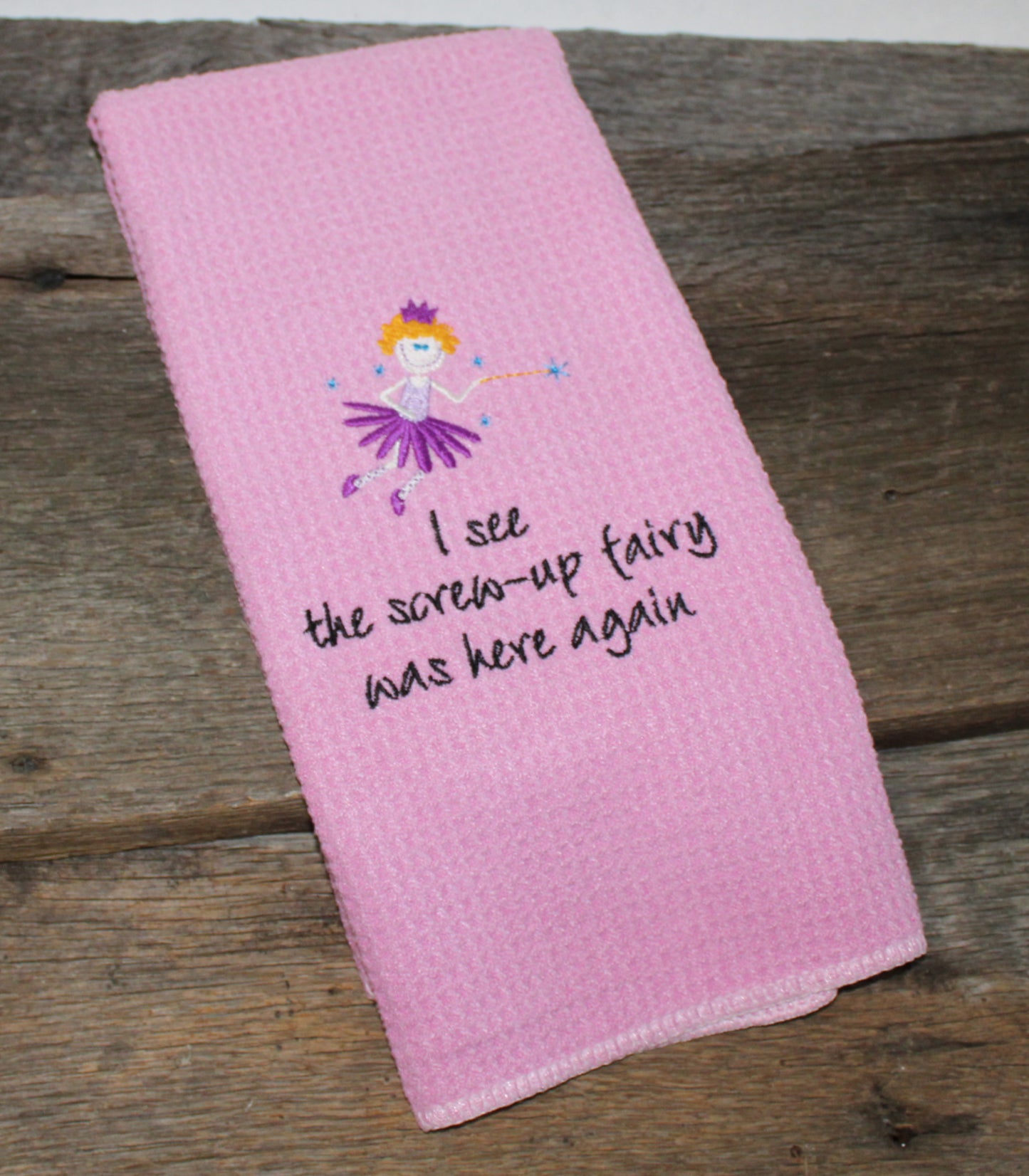 Screw up Fairy Towel