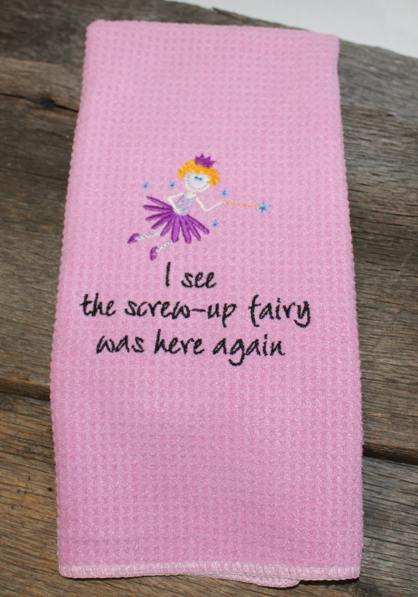 Screw up Fairy Towel