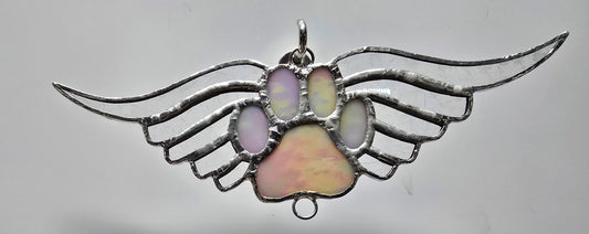 Paw Print with Wings