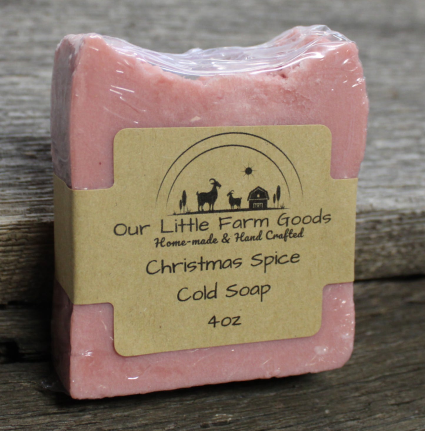 Christmas Spice Cold Process Soap Bars