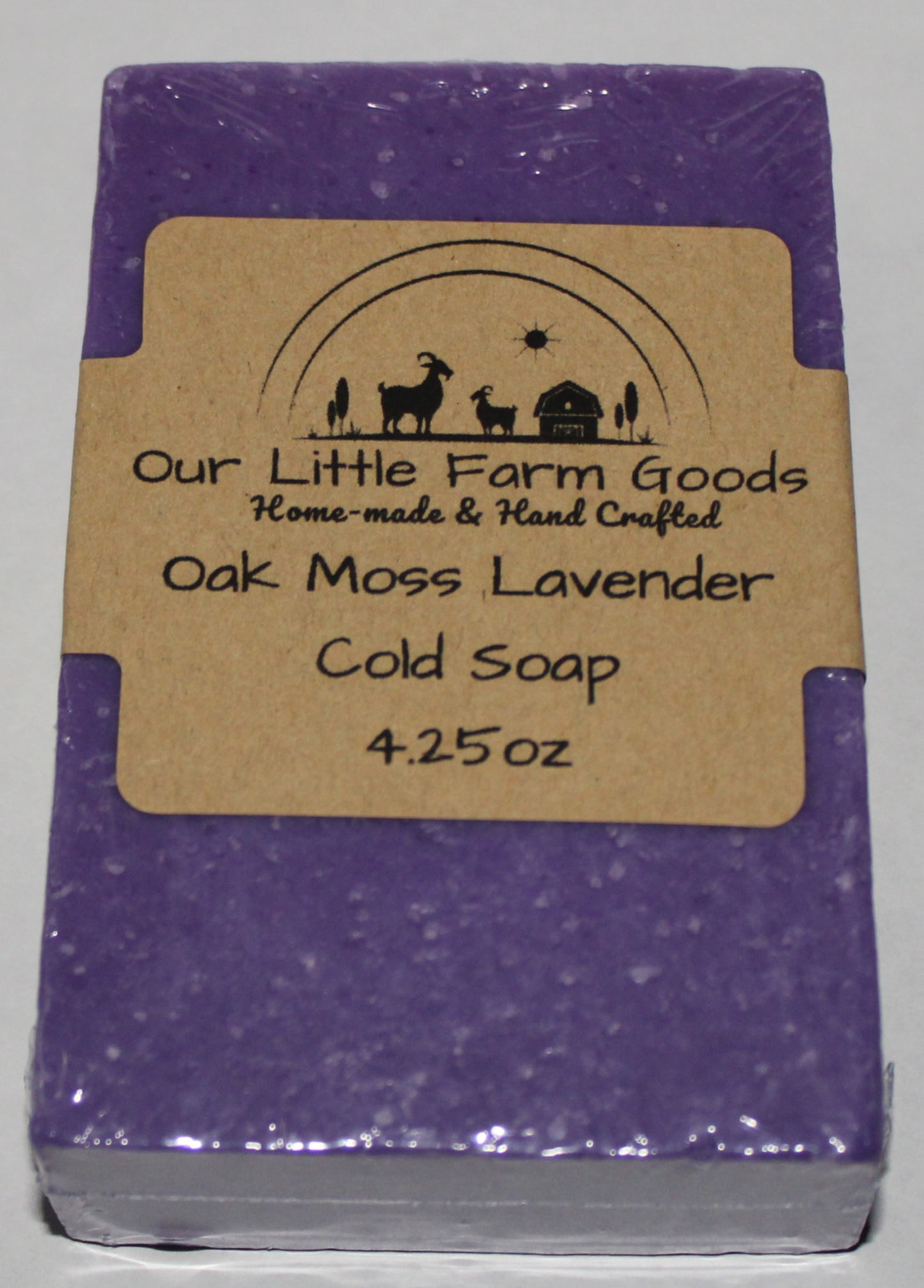 Oak Moss Lavender Cold Process Soap Bars