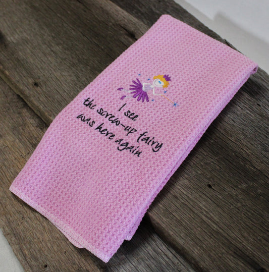 Screw up Fairy Towel